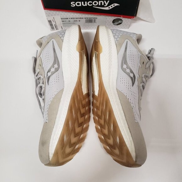 Saucony Freedom 4 Running Shoe in New Natural - Size 7.5D - Picture 5 of 8
